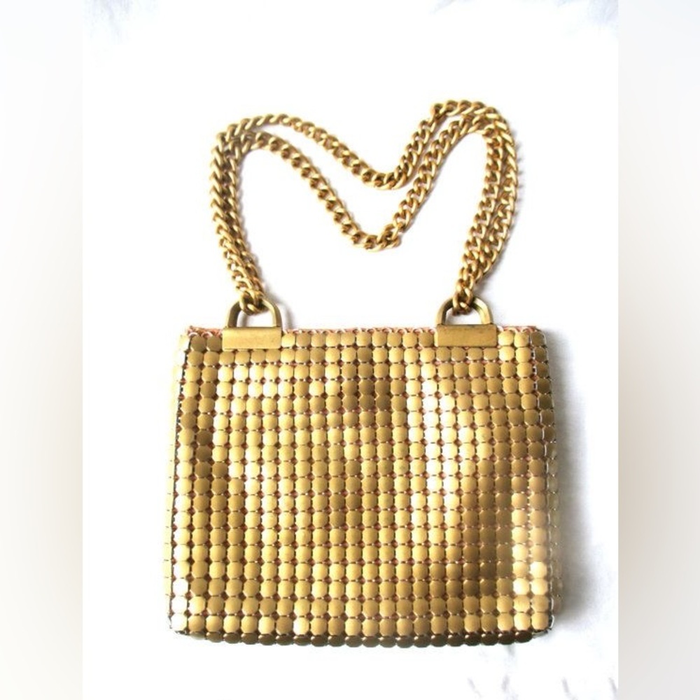 Vintage Wittchen & Davis Co. Gold Metal Clutch – Evening Bag